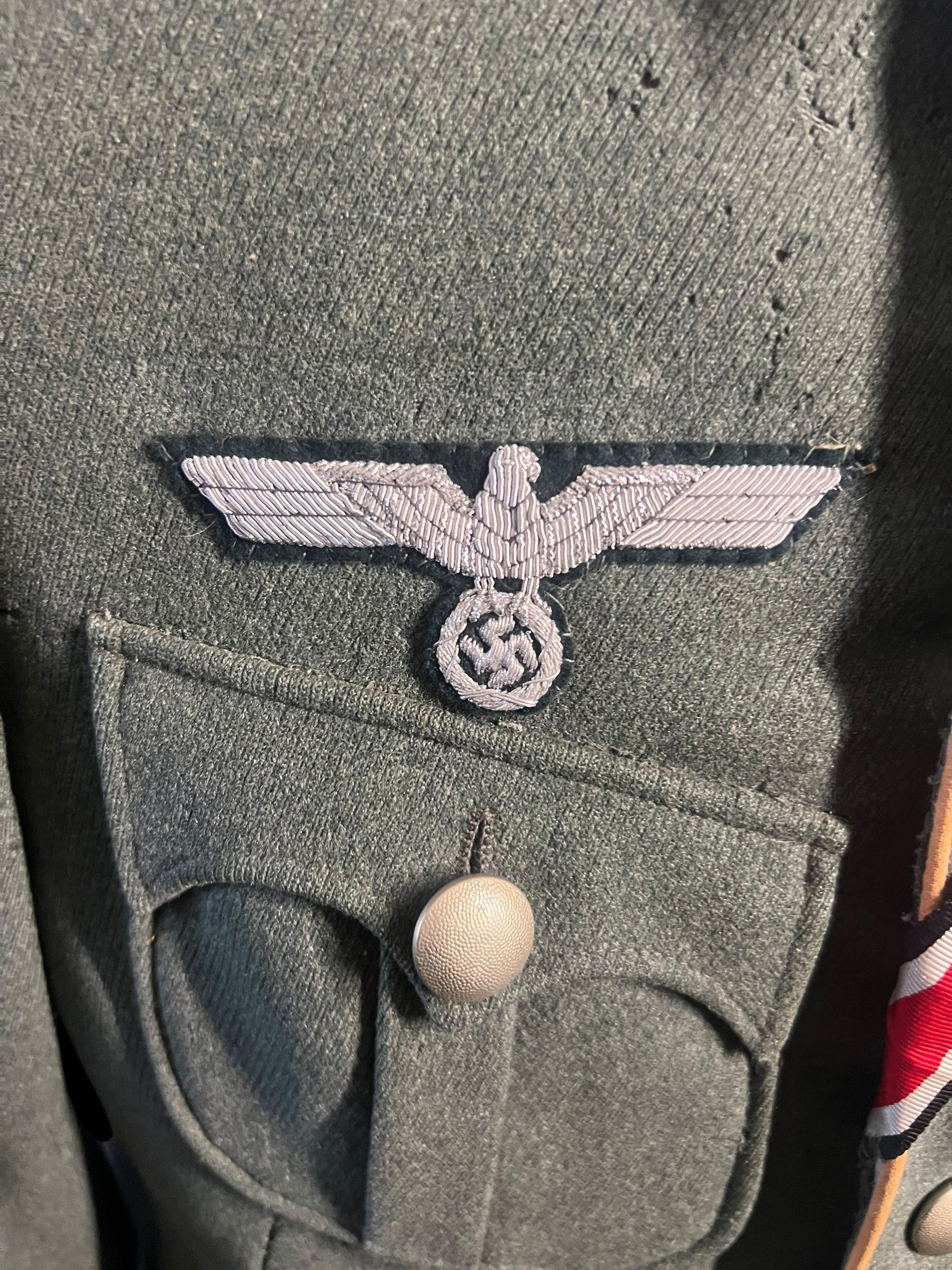 WWII German Cavalry Officers Uniform