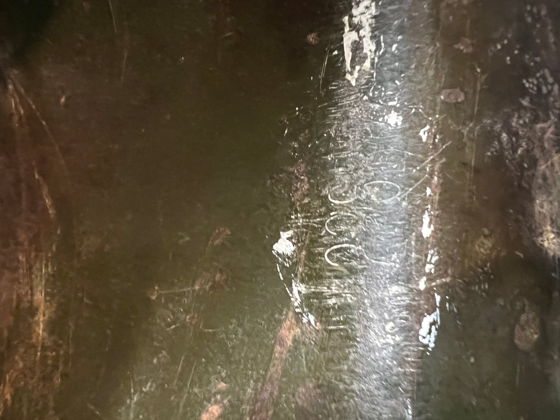 WWII Camo Fixed Bale 1LTs Helmet