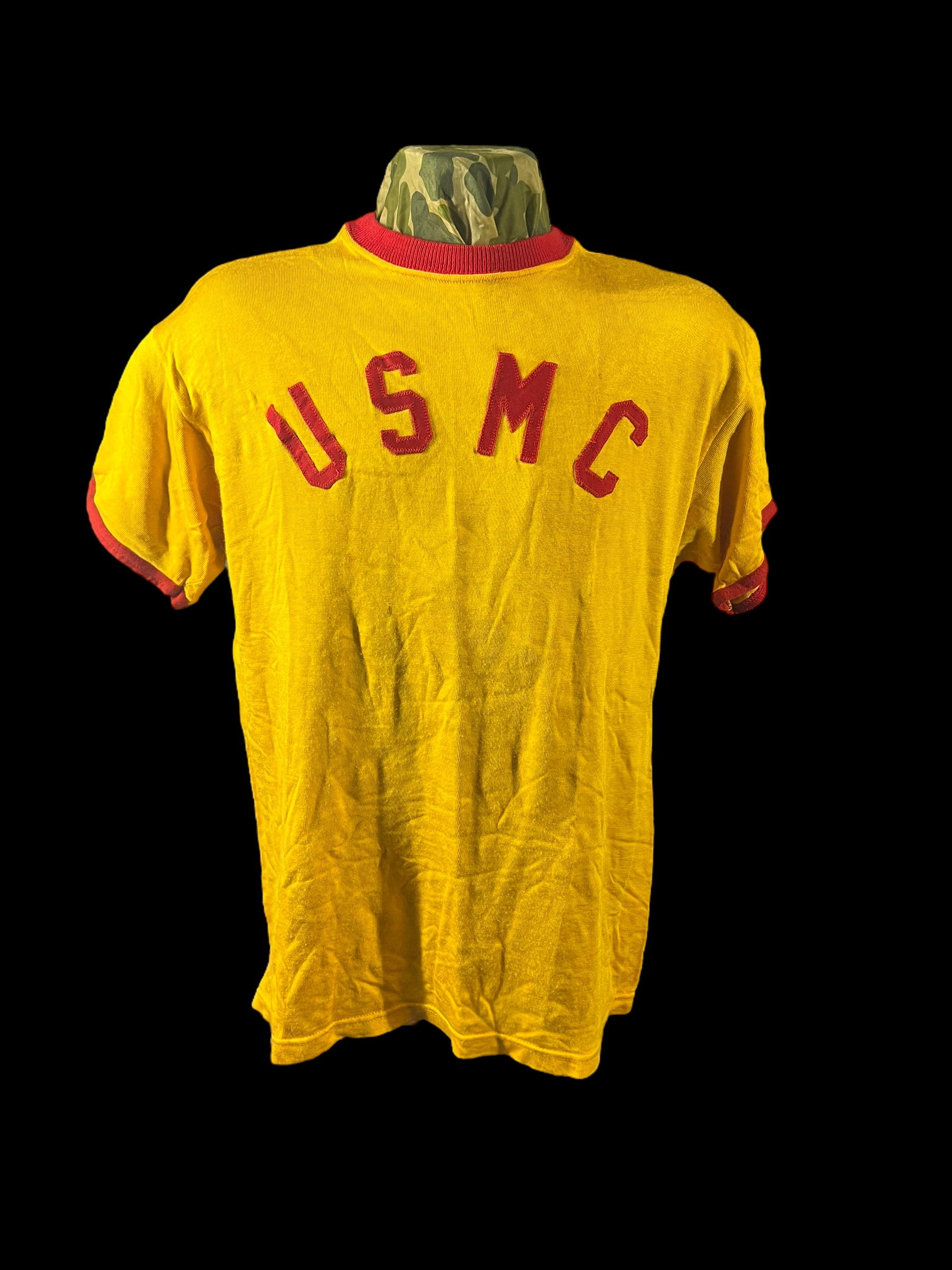 1950s USMC Baseball Shirt and Cap