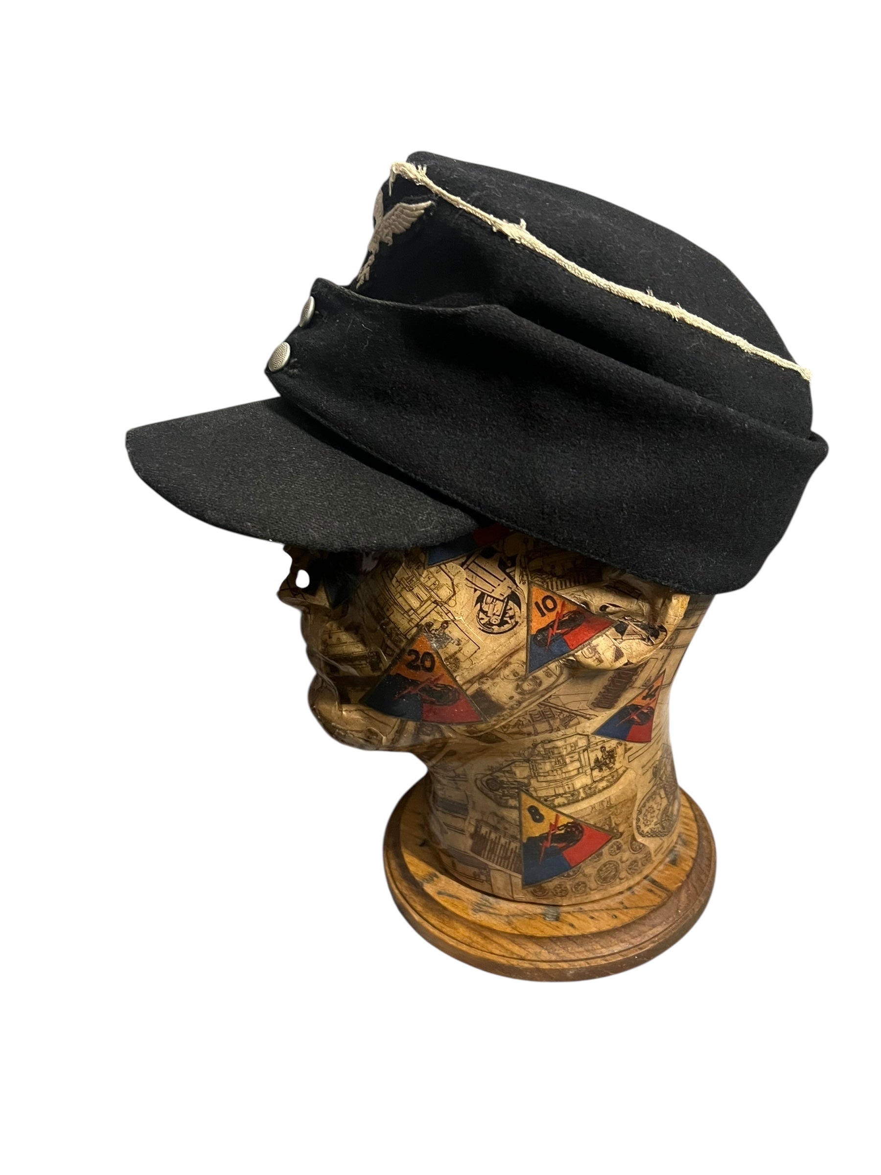 WWII Herman Goering Division Panzer Officers M43 Cap