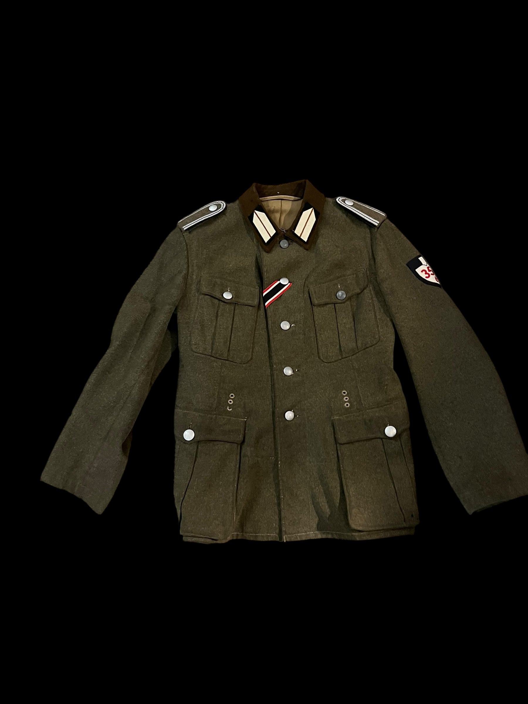 WWII German Hugo Boss Made RAD NCOs Uniform