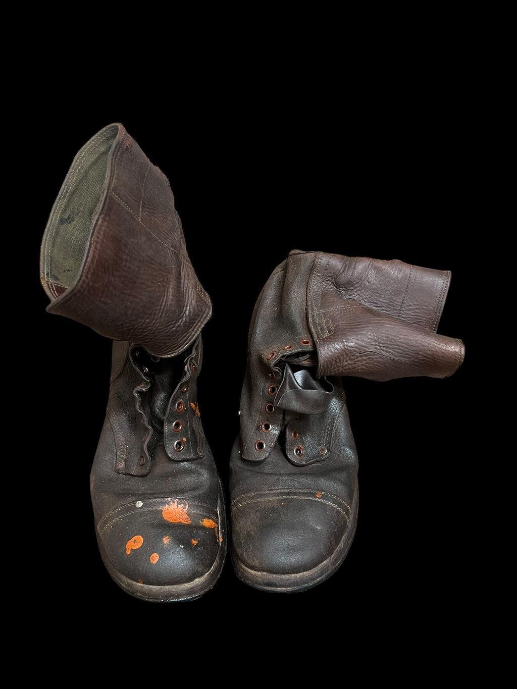 WWII Size 9EE Double Buckle Boots