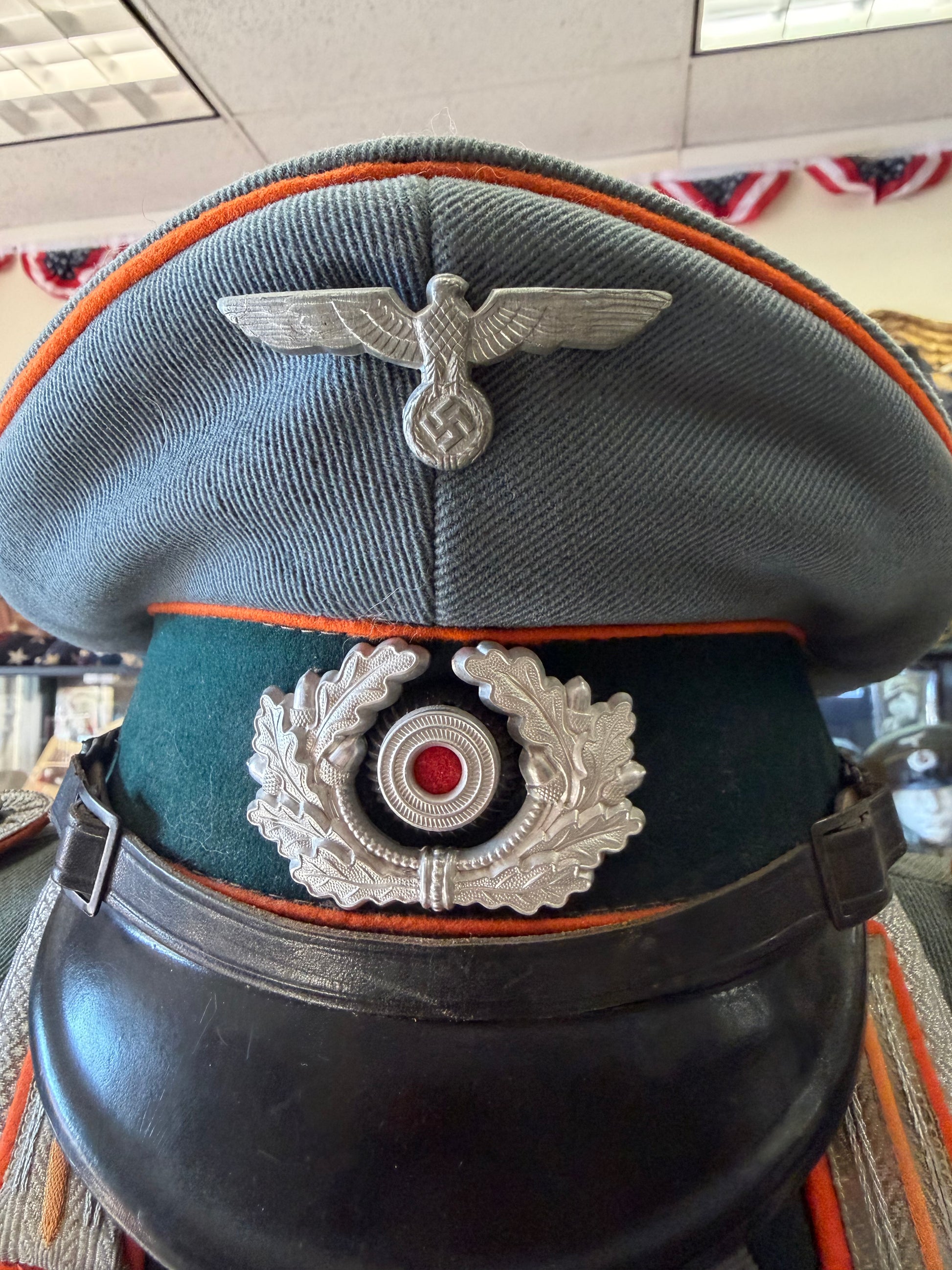 Named WWII German Feldgendarmerie Uniform Grouping - Dutch Made