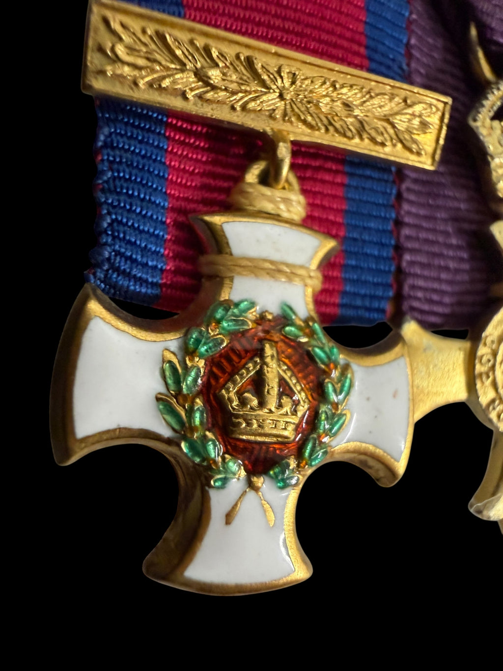 WW1 Spinks Made Miniature Medal Bar