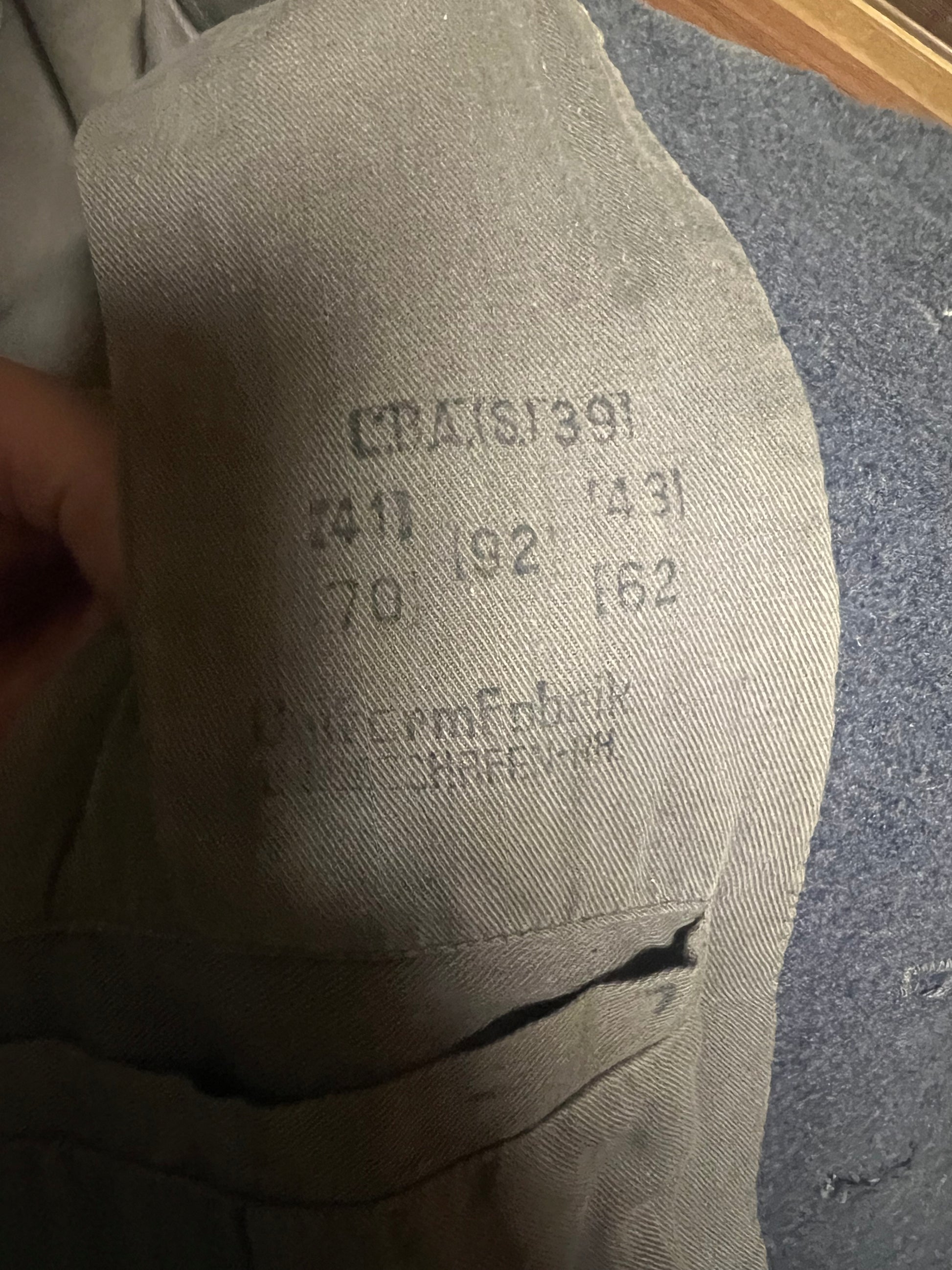 WWII Luftwaffe Flak Uniform