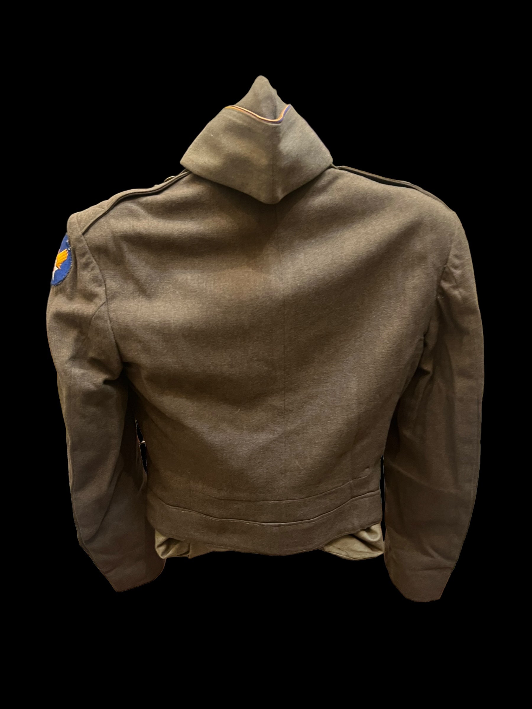 WWII AAF SGT’s Ike Cutdown Grouoping