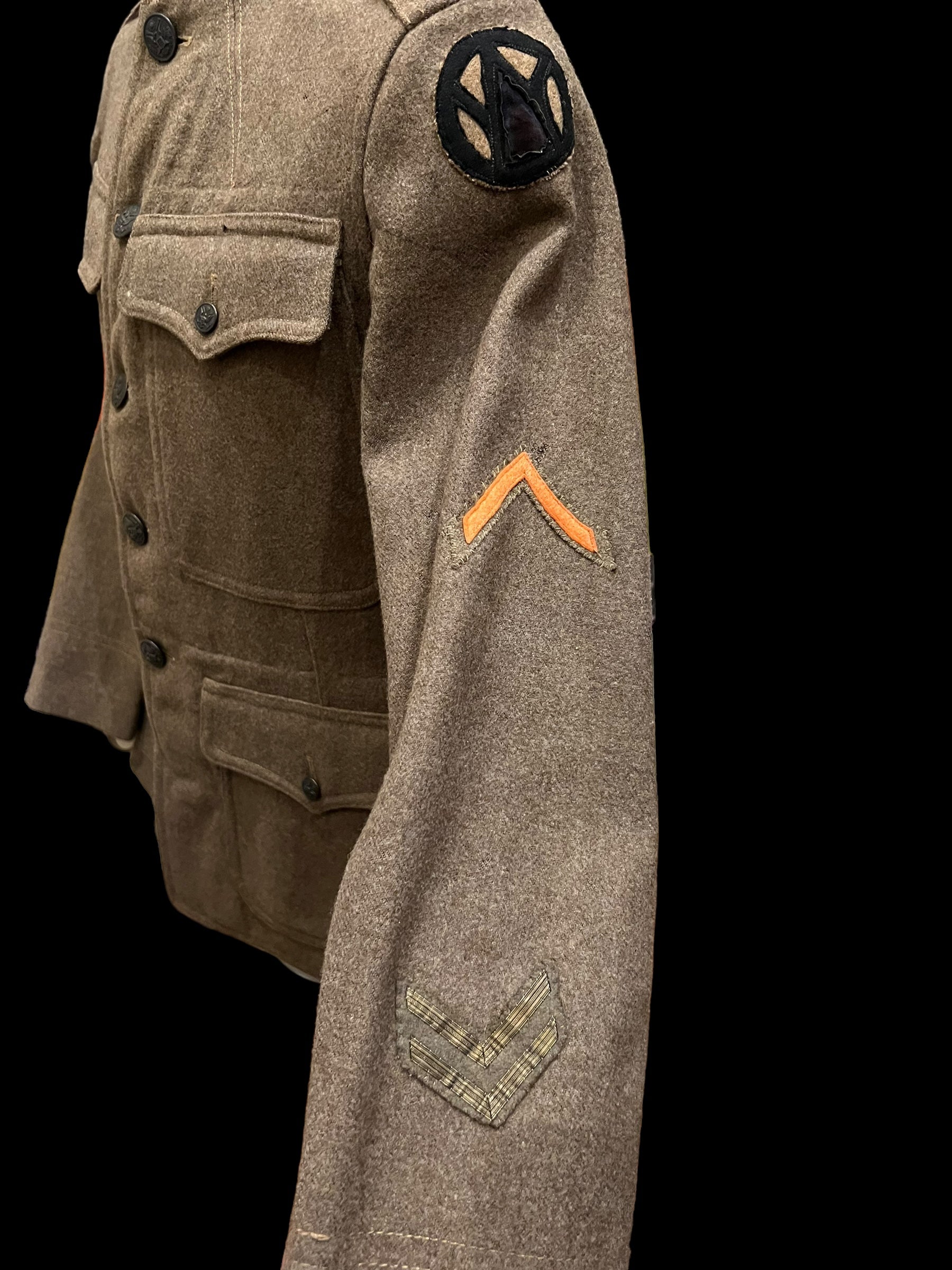 WW1 89TH DIVISION UNIFORM