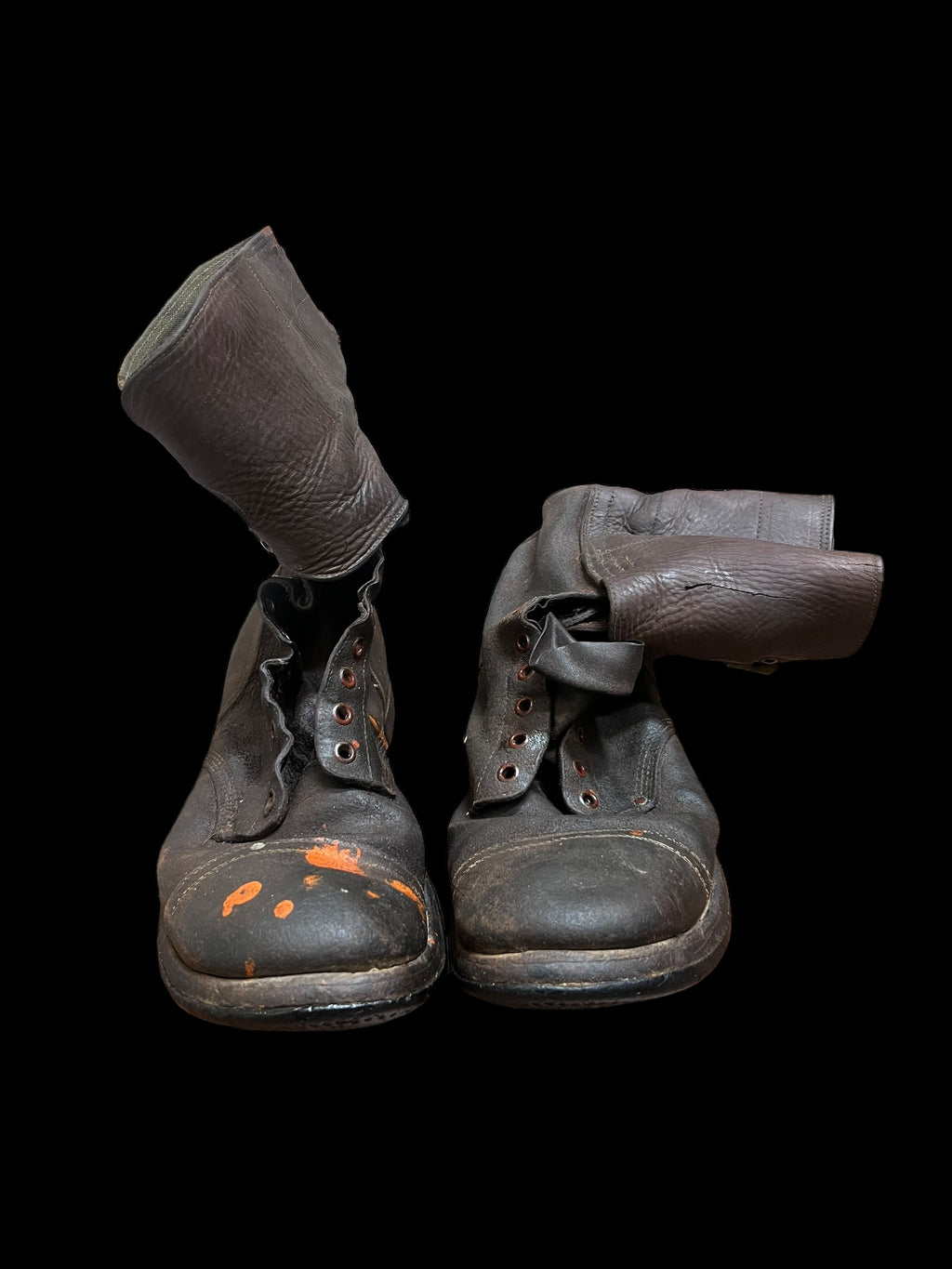 WWII Size 9EE Double Buckle Boots