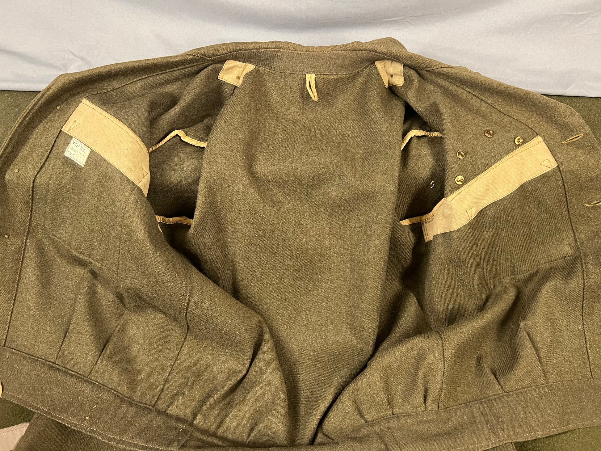 WWII Australian made Ike/Vandergift Jacket
