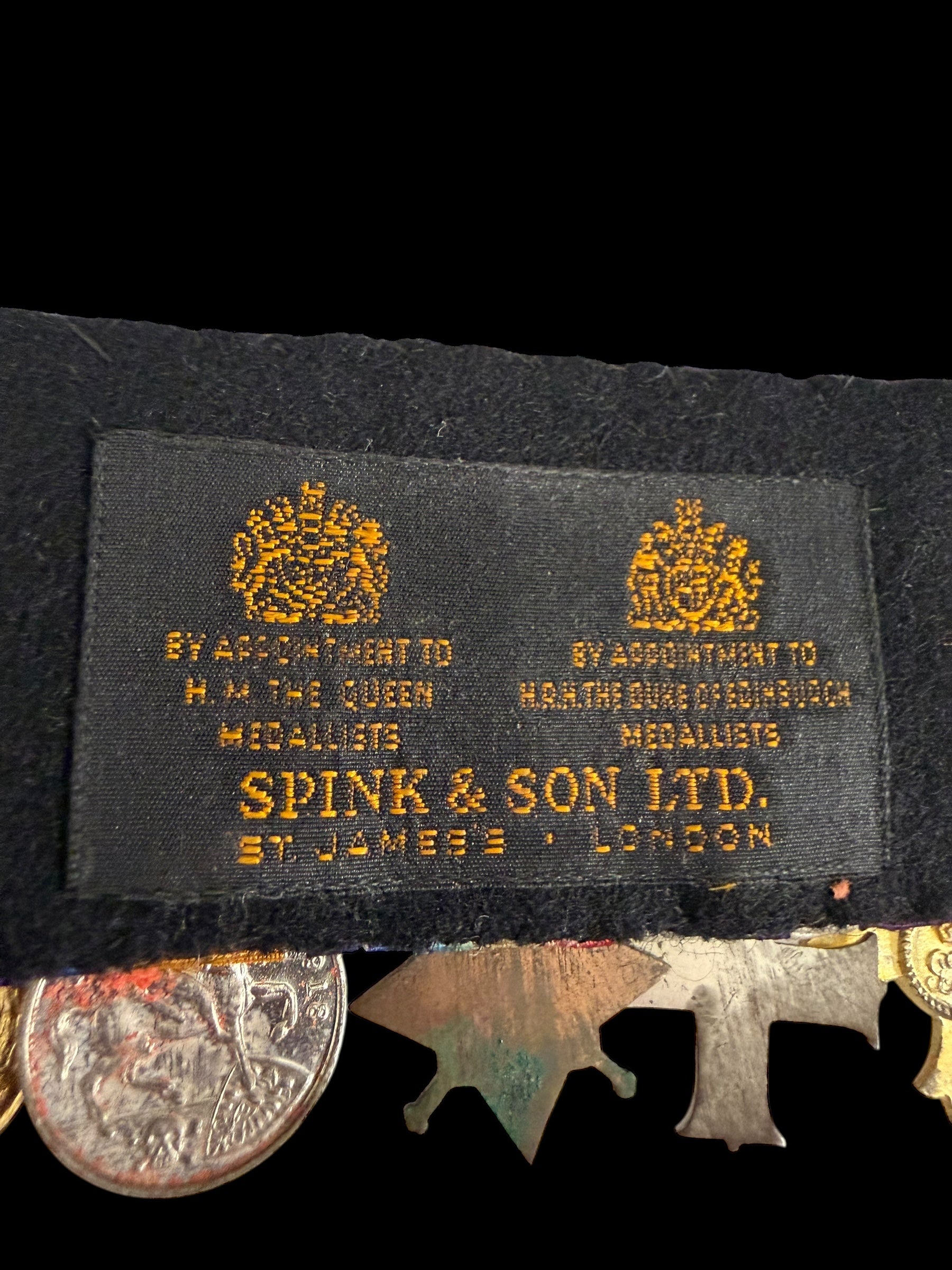 WW1 Spinks Made Miniature Medal Bar