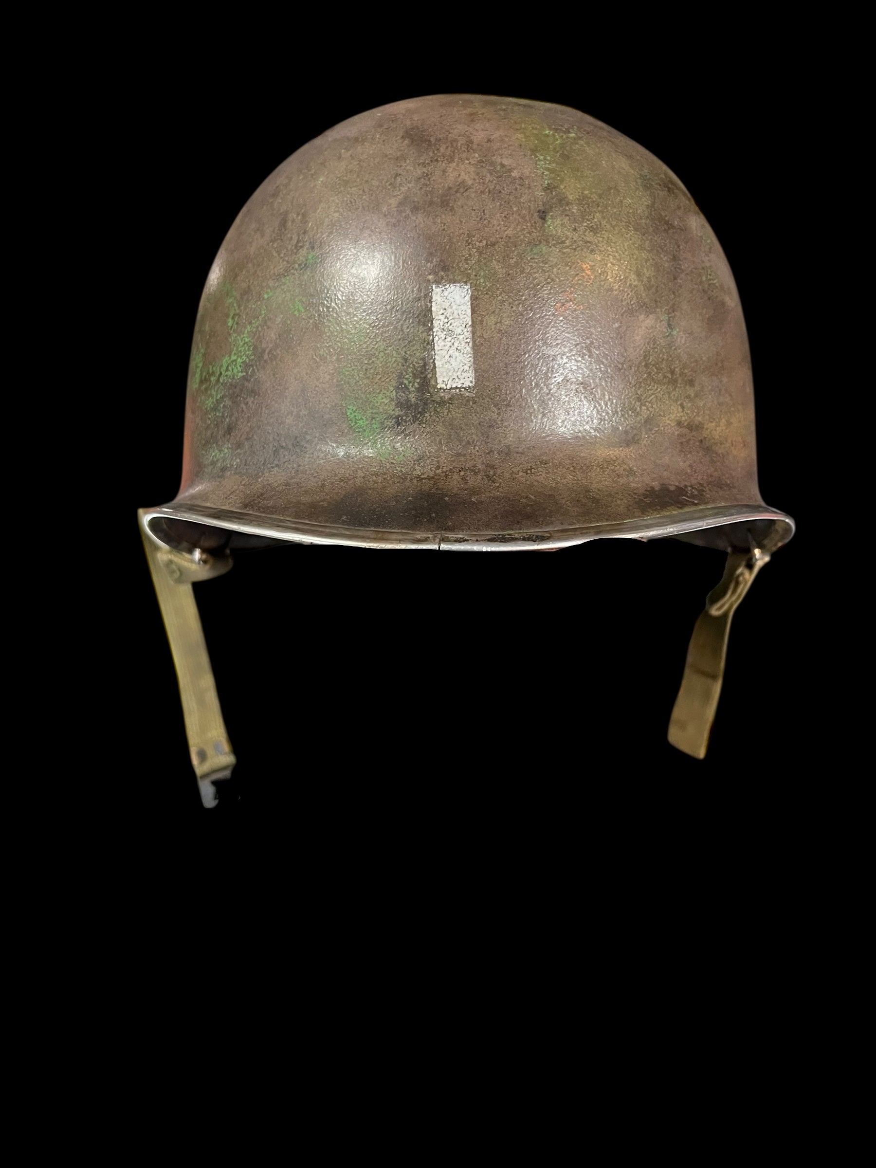 WWII Camo Fixed Bale 1LTs Helmet