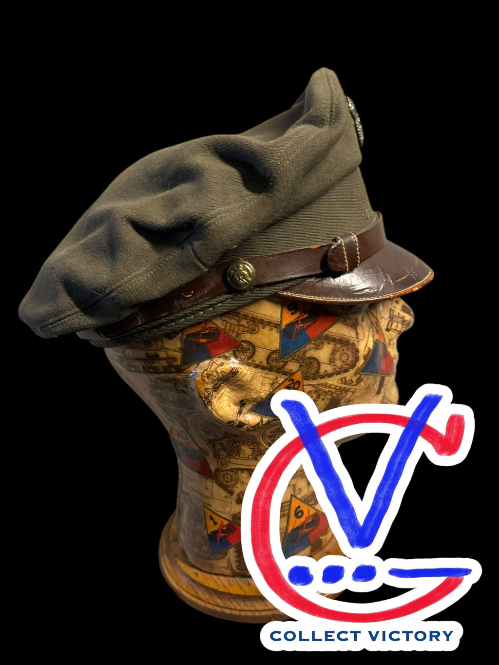 WWII Enlisted Crusher Cap