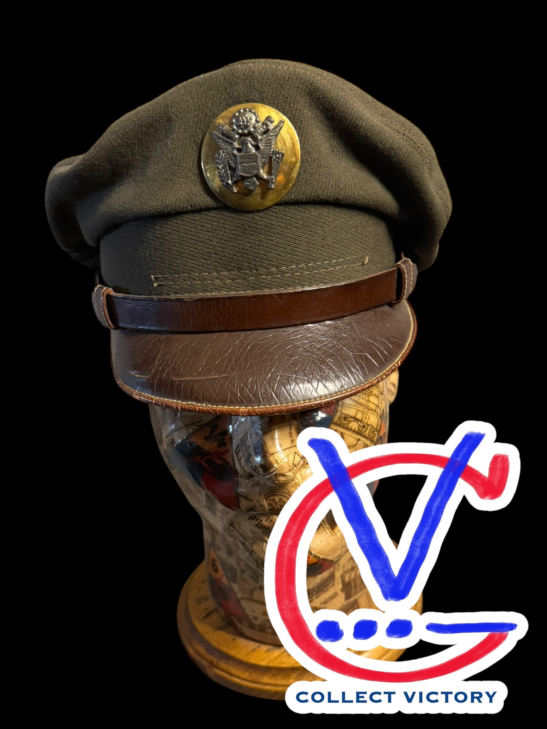 WWII Enlisted Crusher Cap