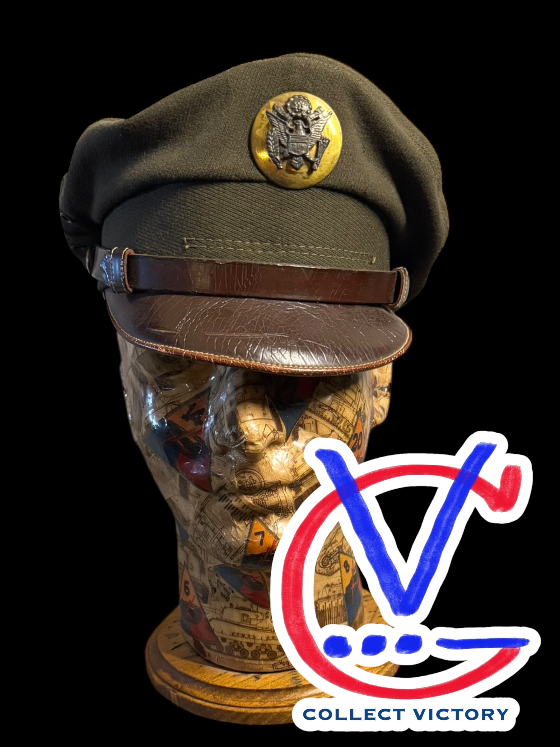 WWII Enlisted Crusher Cap
