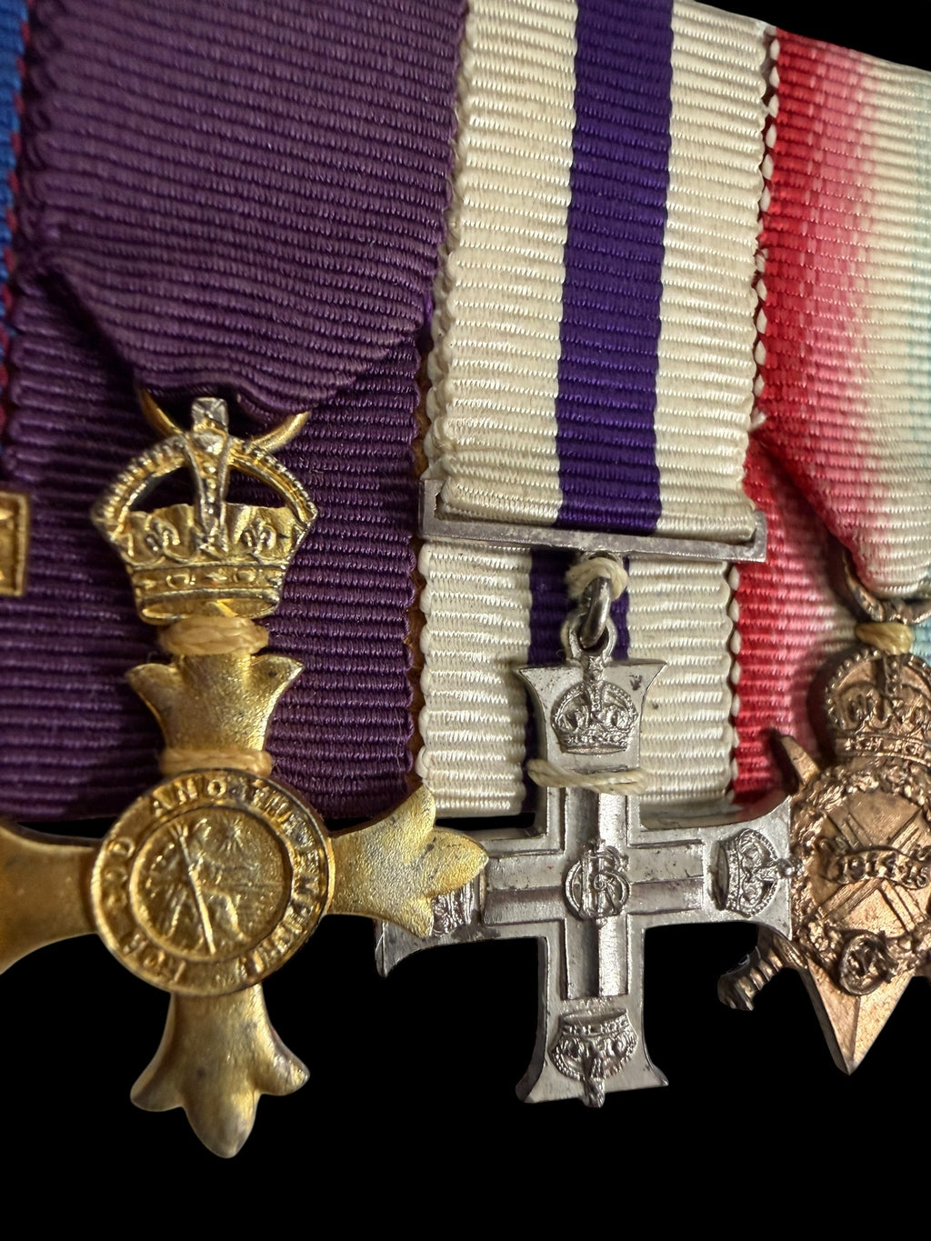 WW1 Spinks Made Miniature Medal Bar