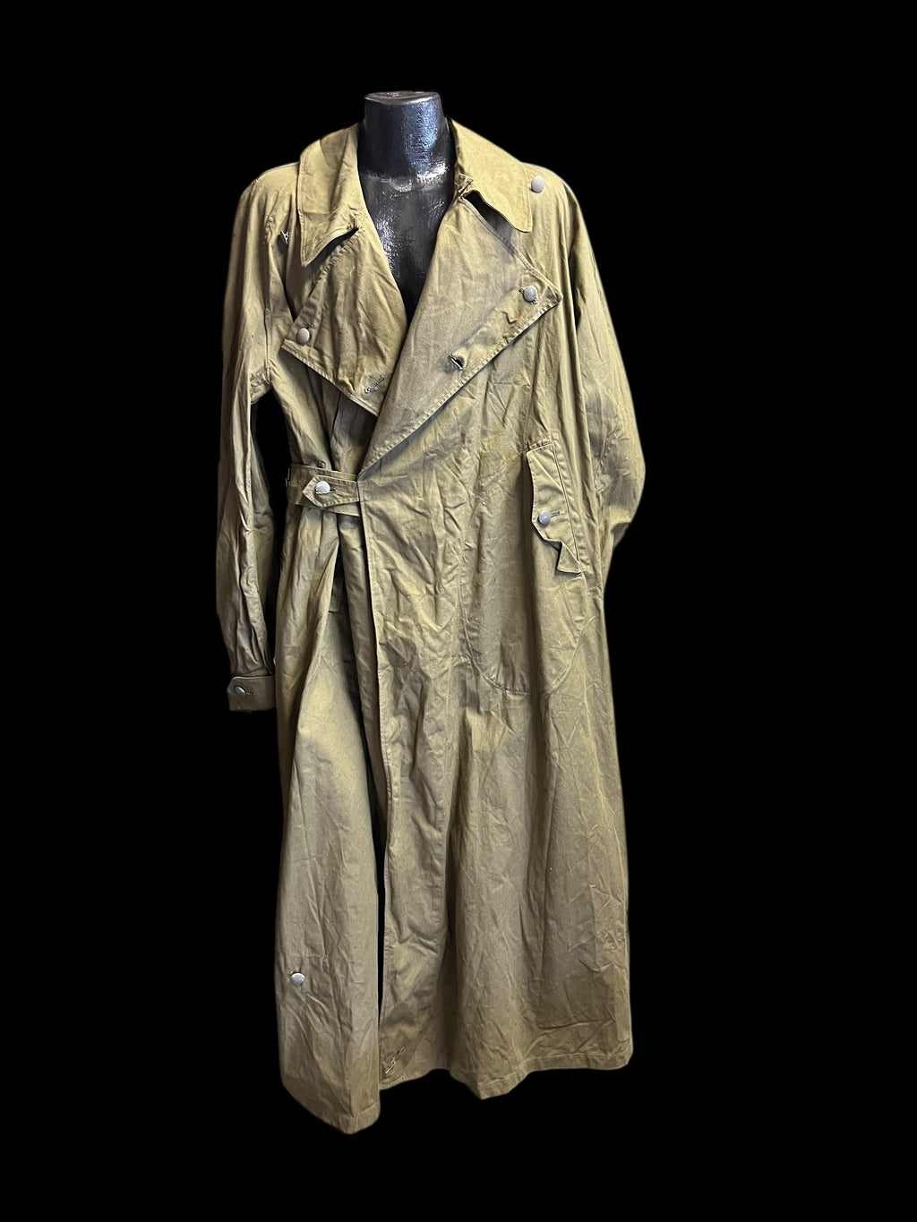 WWII German Tropical Riders Overcoat