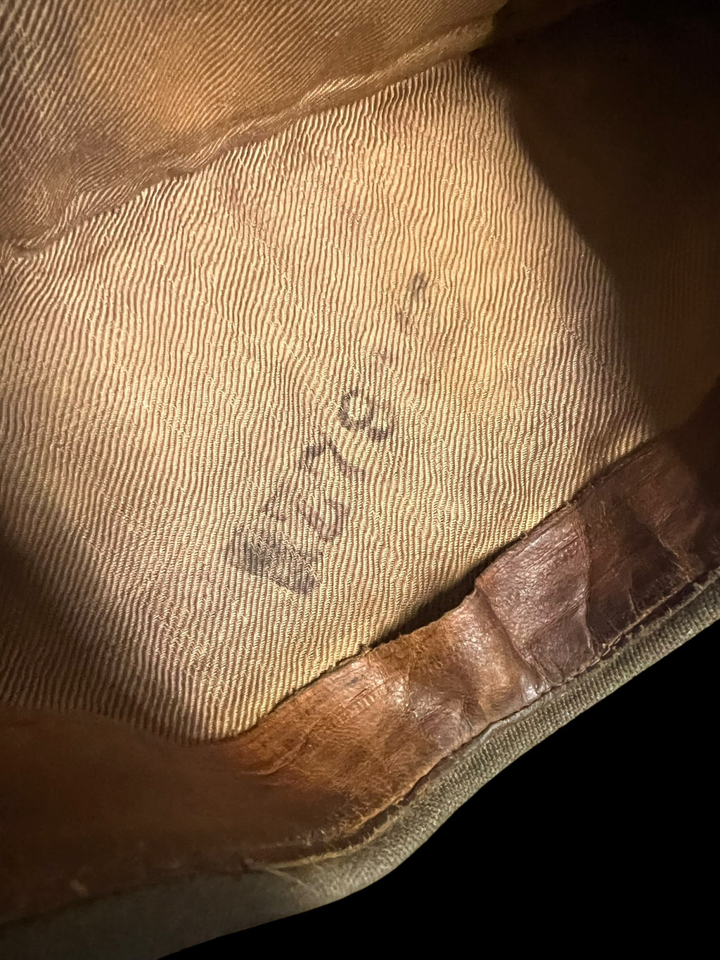 British Made WWII Paratroopers Side Cap