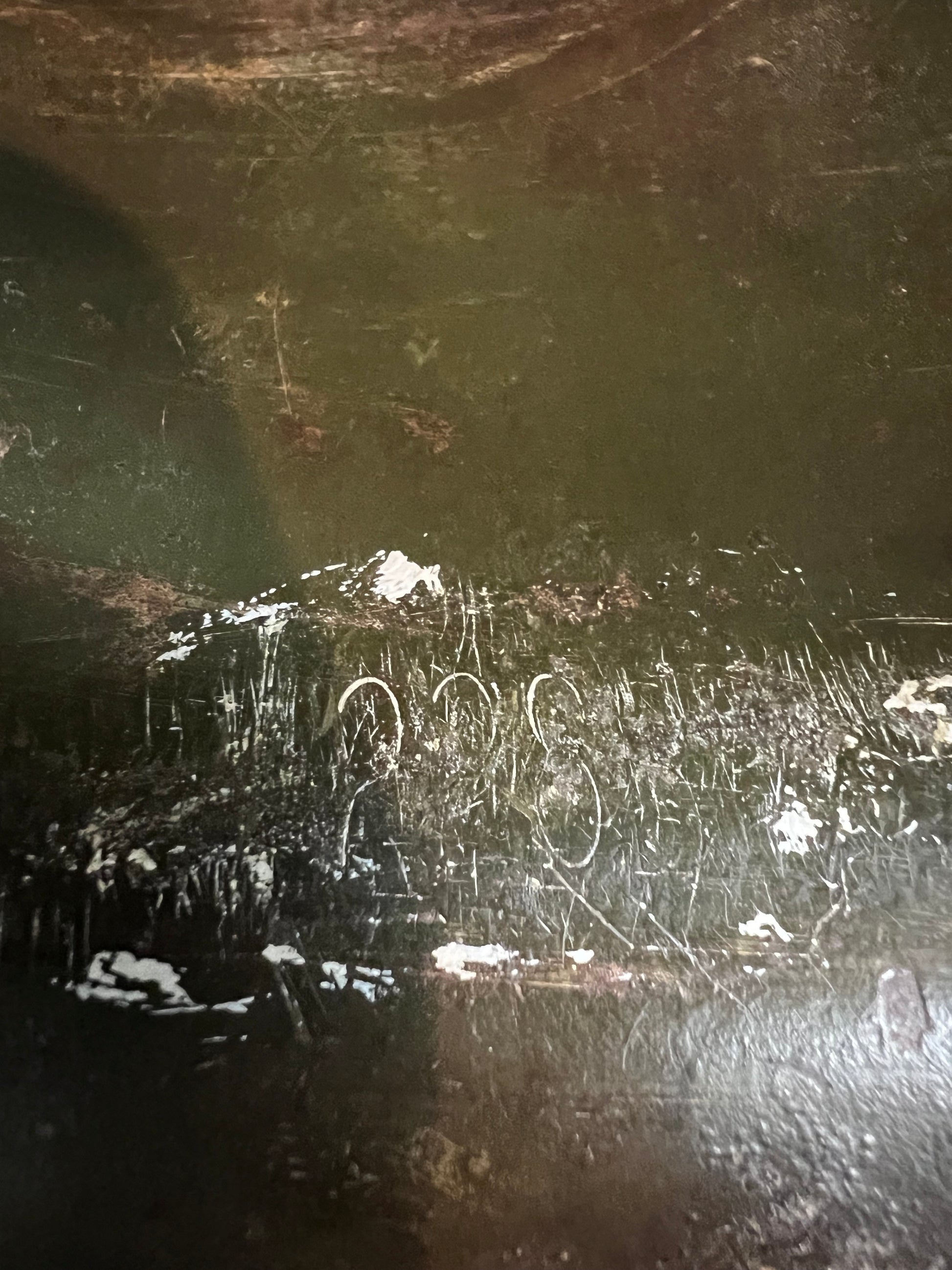 WWII Camo Fixed Bale 1LTs Helmet