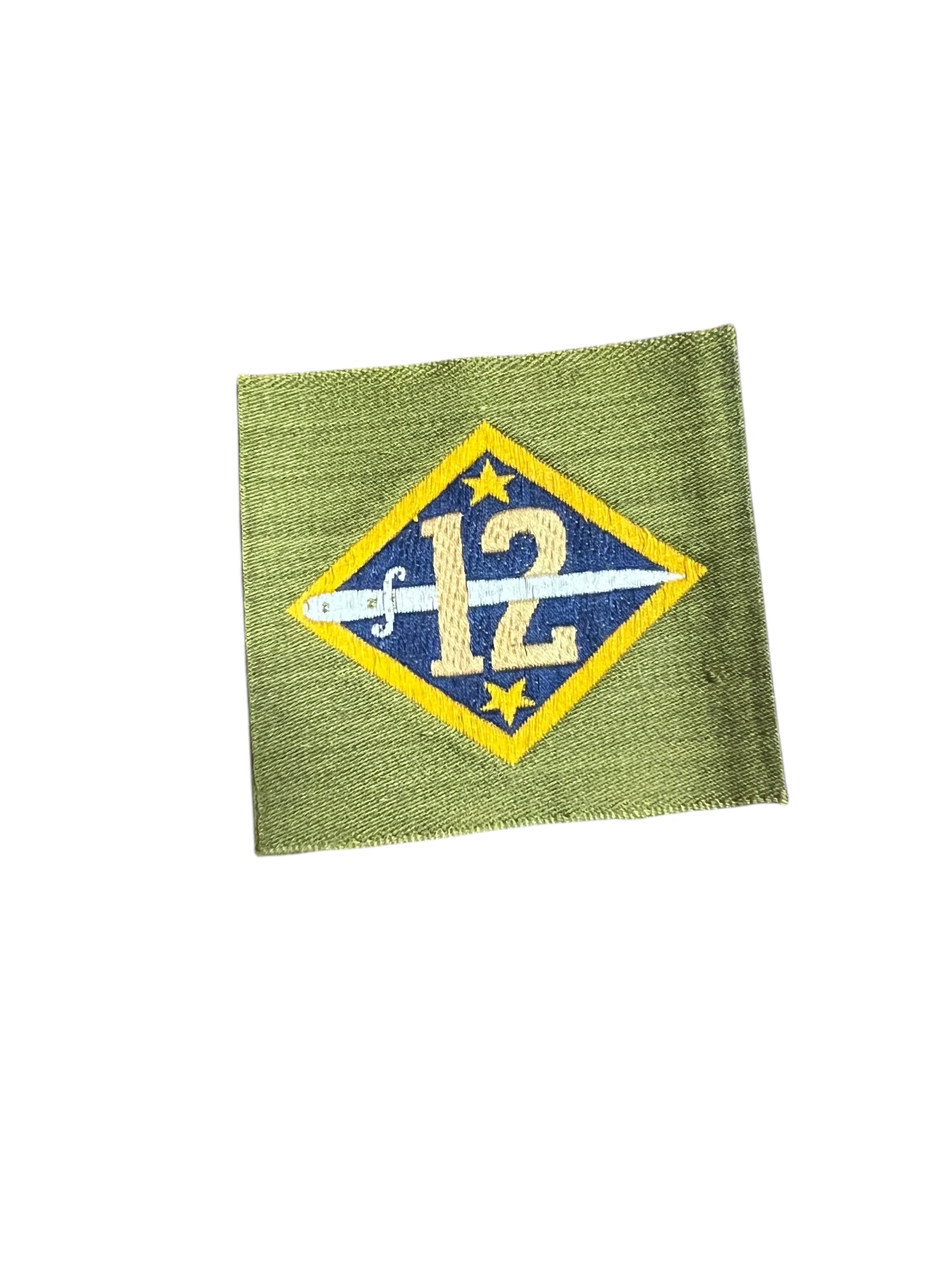 WW1 12th Division Liberty Loan Patch