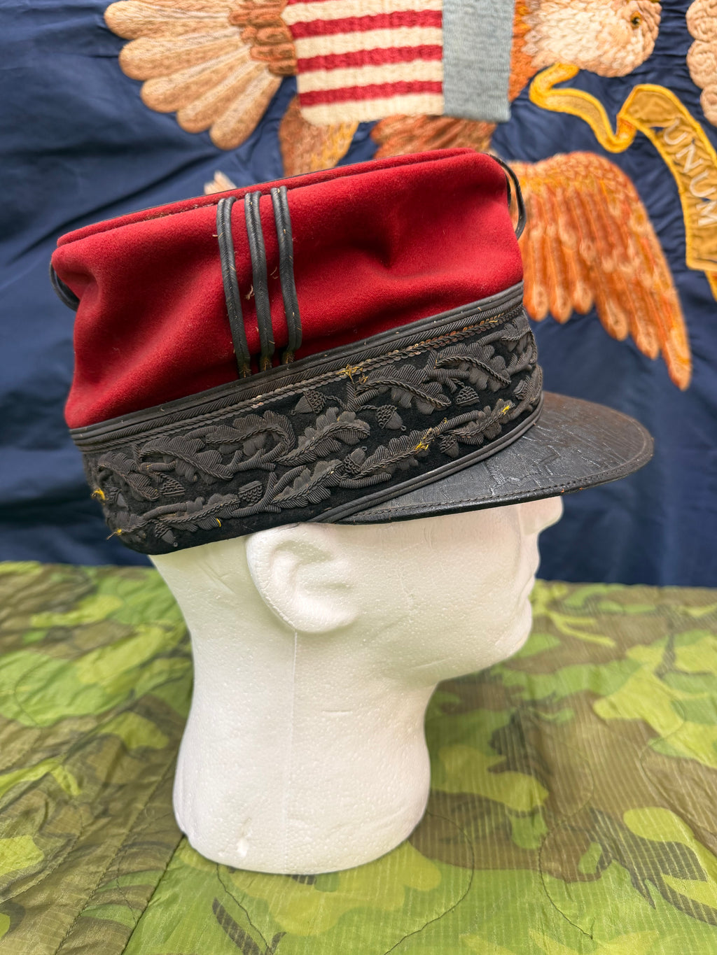1880s-WW1 French Division Generals Kepi
