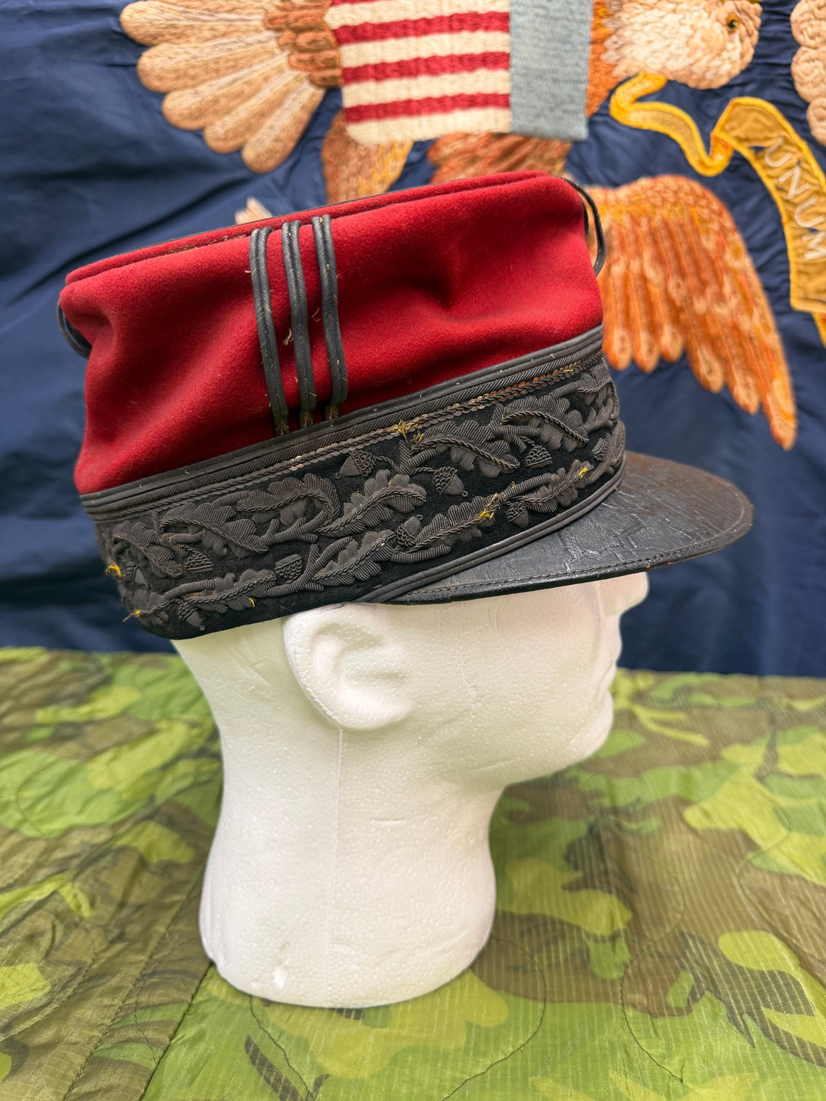 1880s-WW1 French Division Generals Kepi