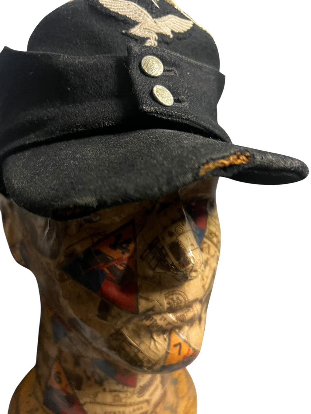 WWII Herman Goering Division Panzer Officers M43 Cap