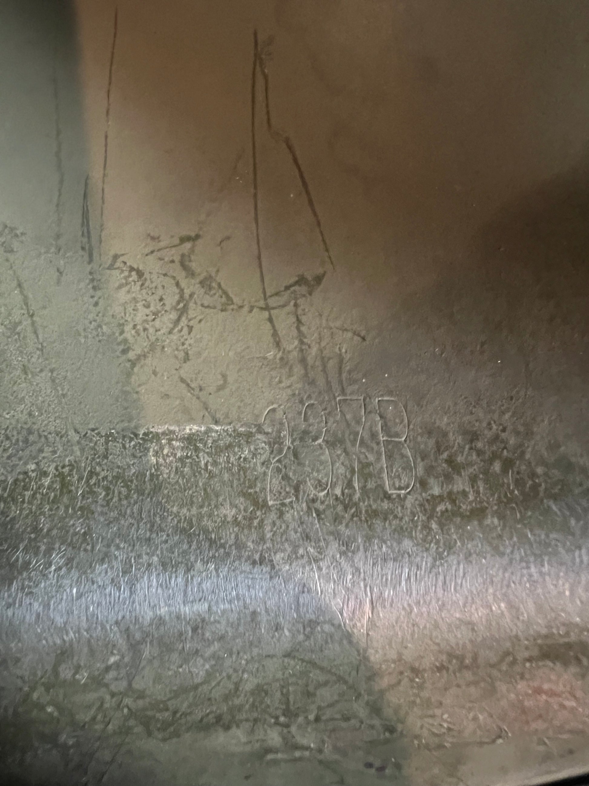 WWII Fixed Bale Colonels Helmet