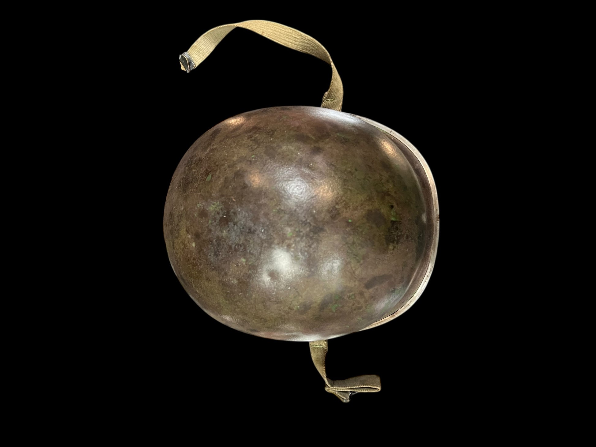 WWII Camo Fixed Bale 1LTs Helmet