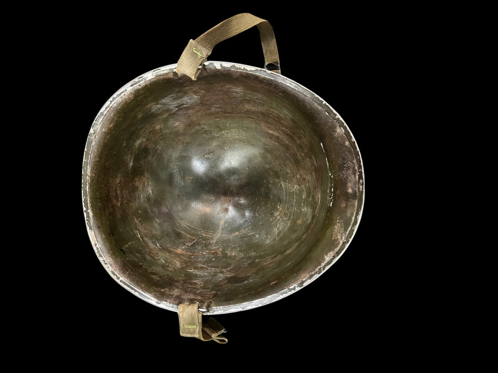 WWII Camo Fixed Bale 1LTs Helmet