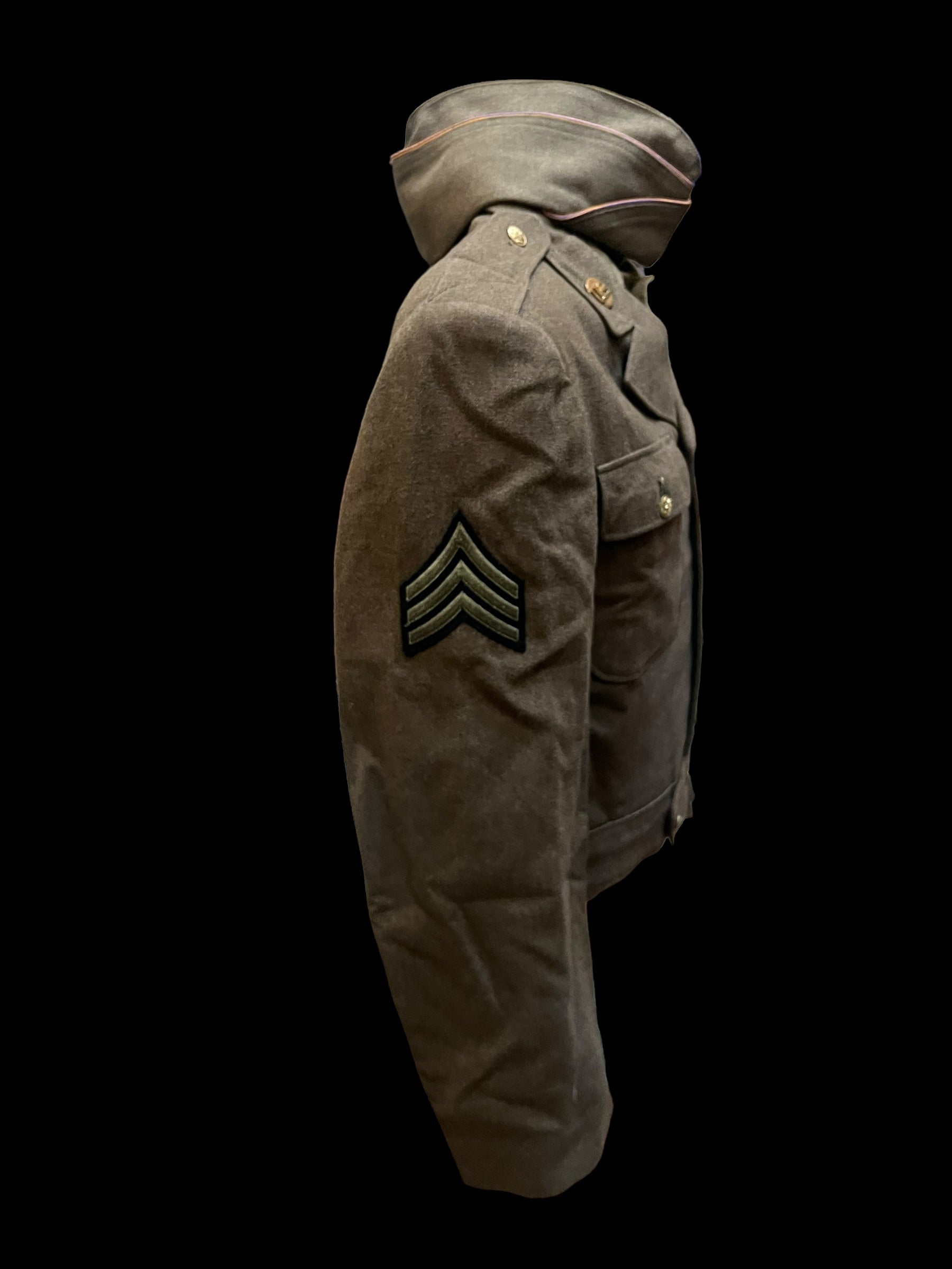 WWII AAF SGT’s Ike Cutdown Grouoping
