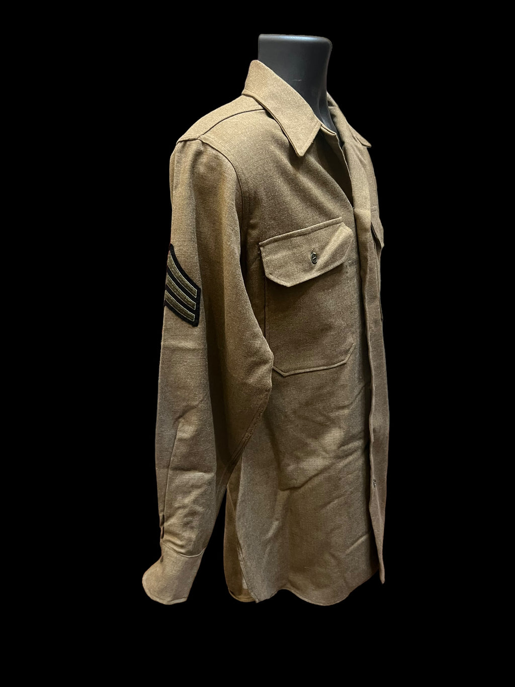 WWII AAF SGT’s Ike Cutdown Grouoping