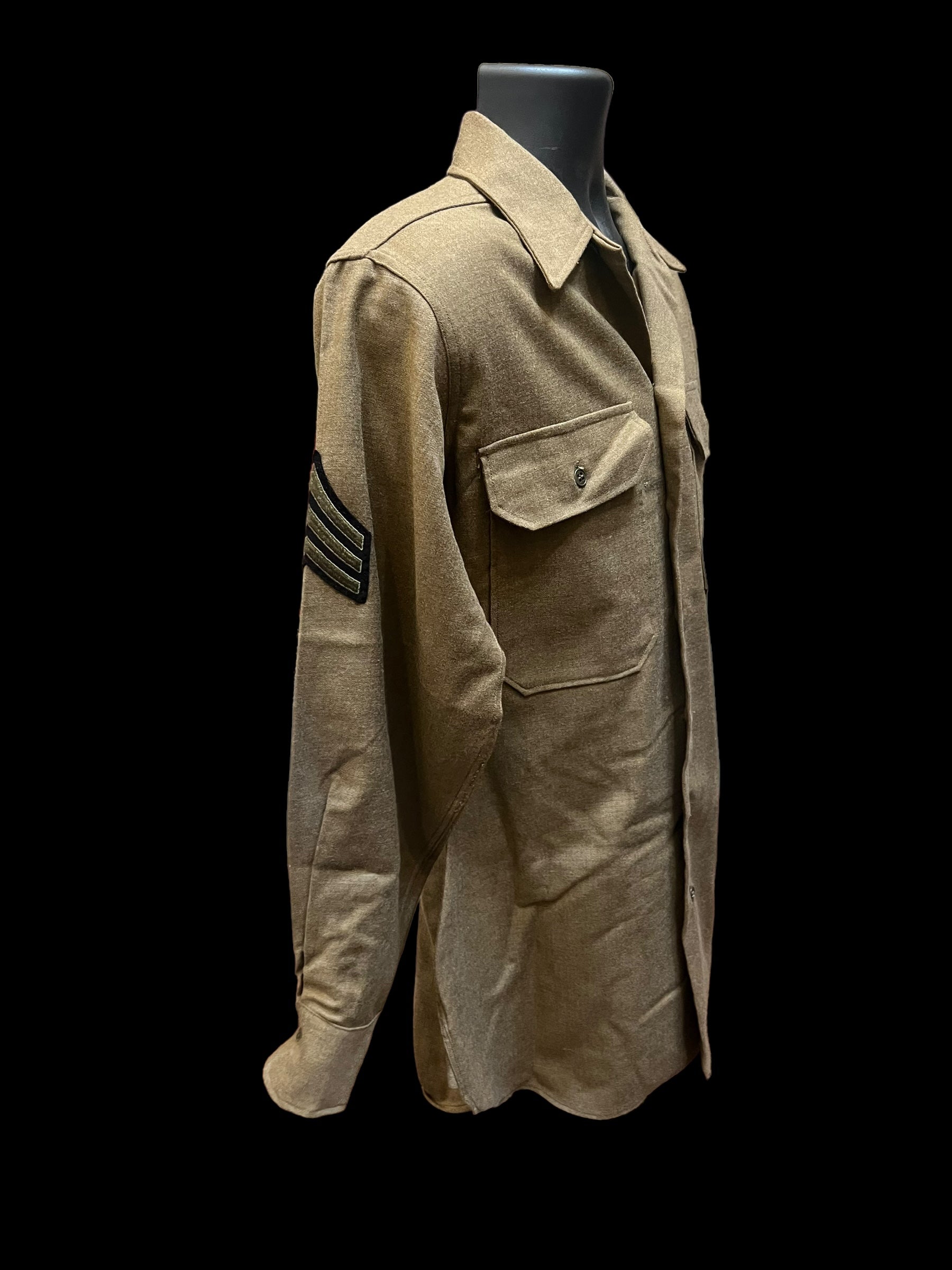 WWII AAF SGT’s Ike Cutdown Grouoping