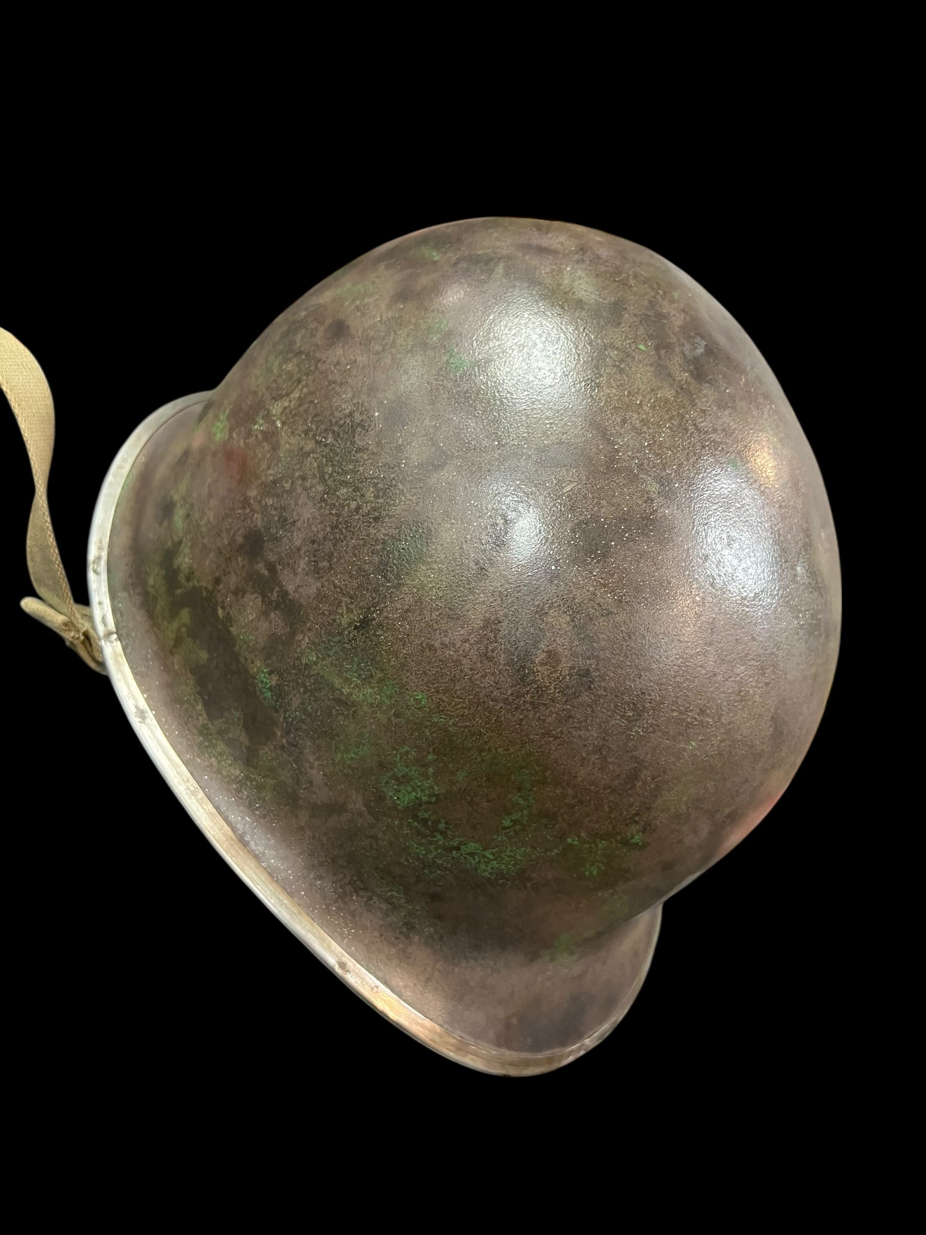 WWII Camo Fixed Bale 1LTs Helmet