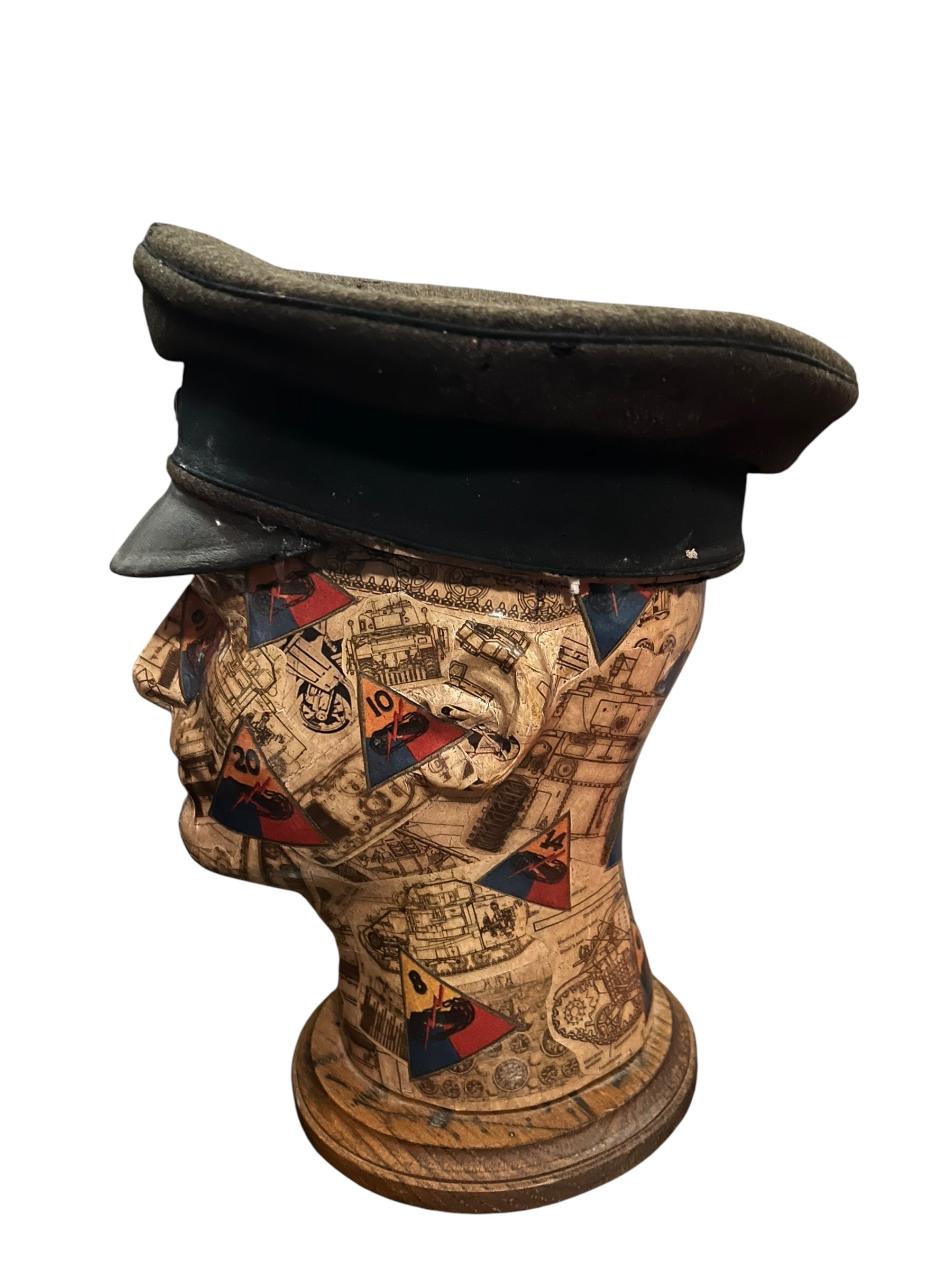 Early Post War German Made Soviet Chemical Troops Cap