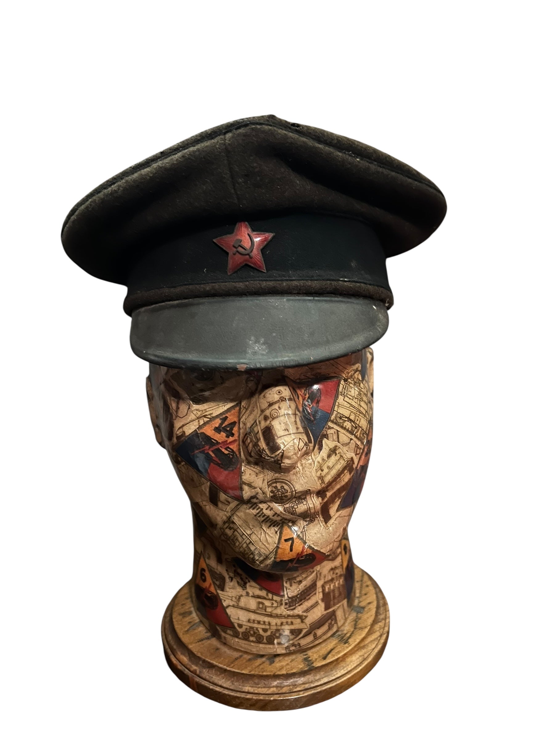 Early Post War German Made Soviet Chemical Troops Cap