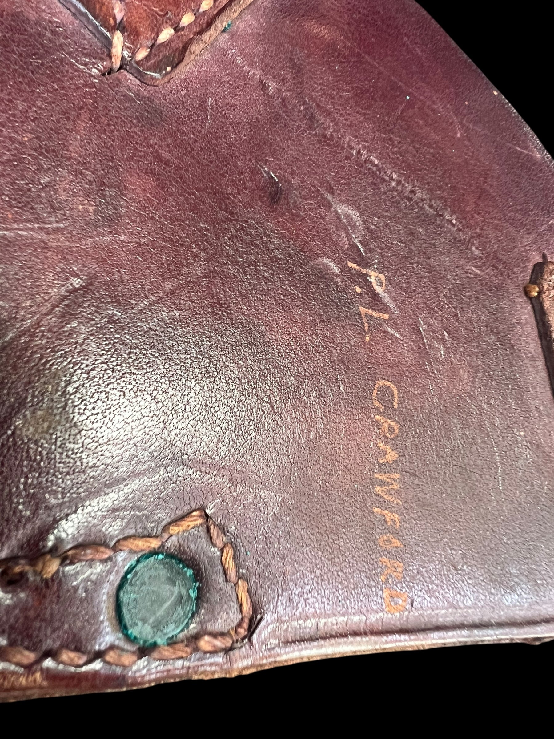 Named WWII and Korean War USMC Aviator Revolver Holster