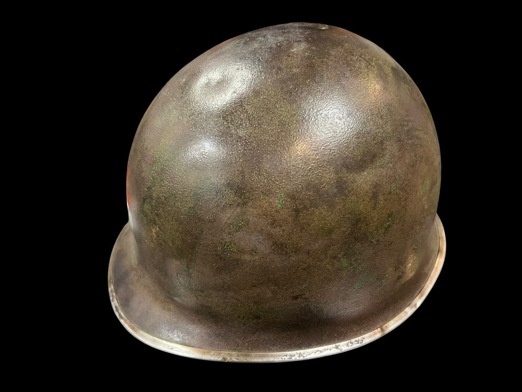 WWII Camo Fixed Bale 1LTs Helmet