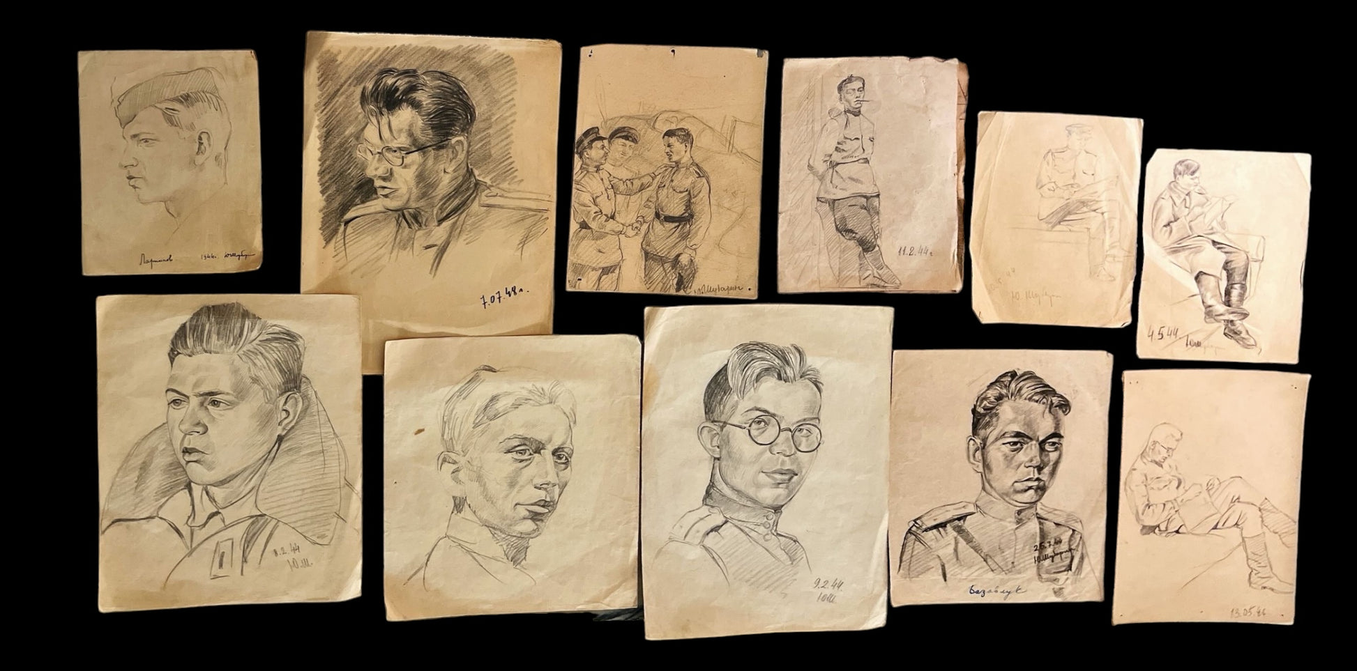 Original WWII Soviet Artwork