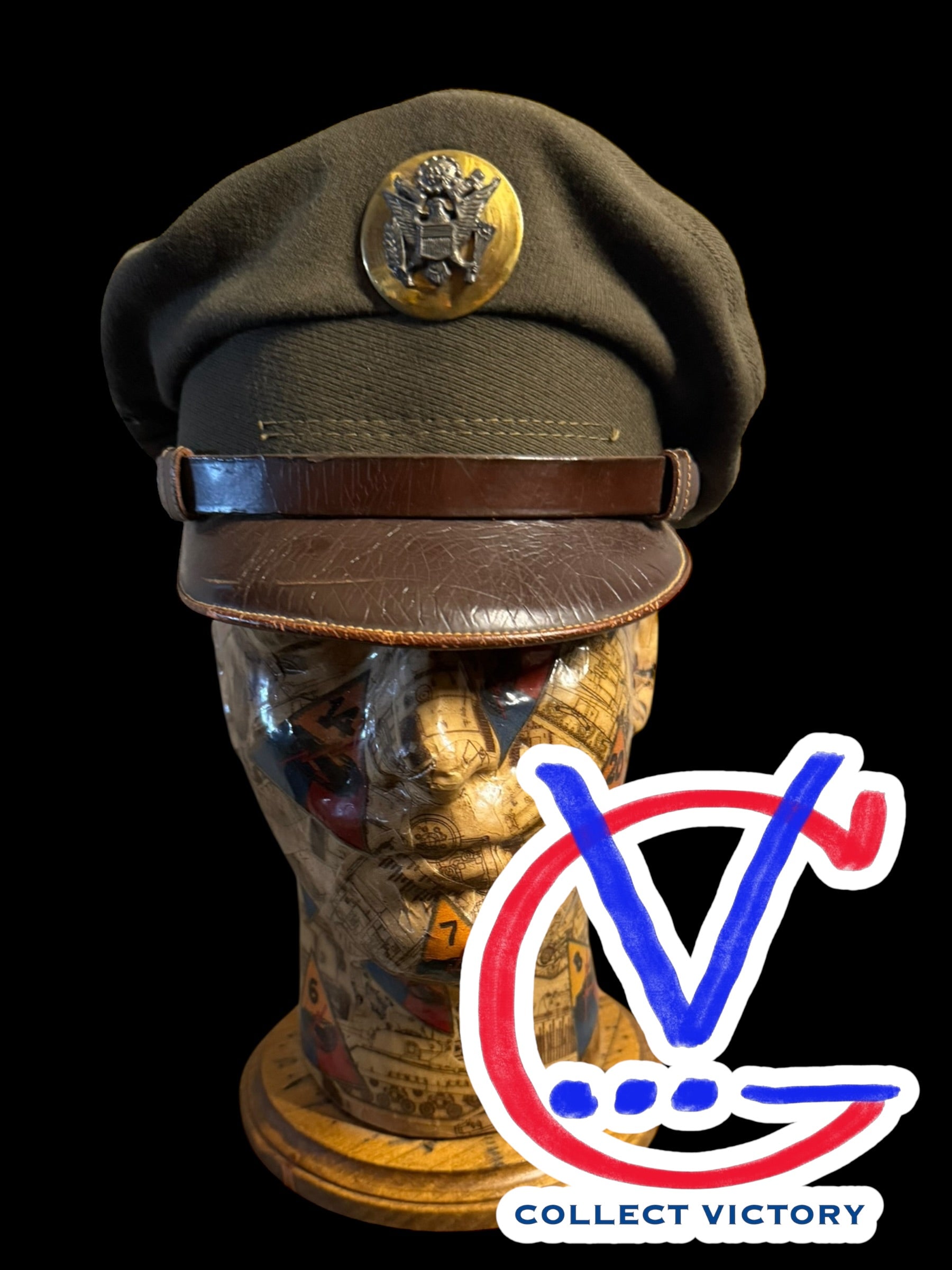 WWII Enlisted Crusher Cap