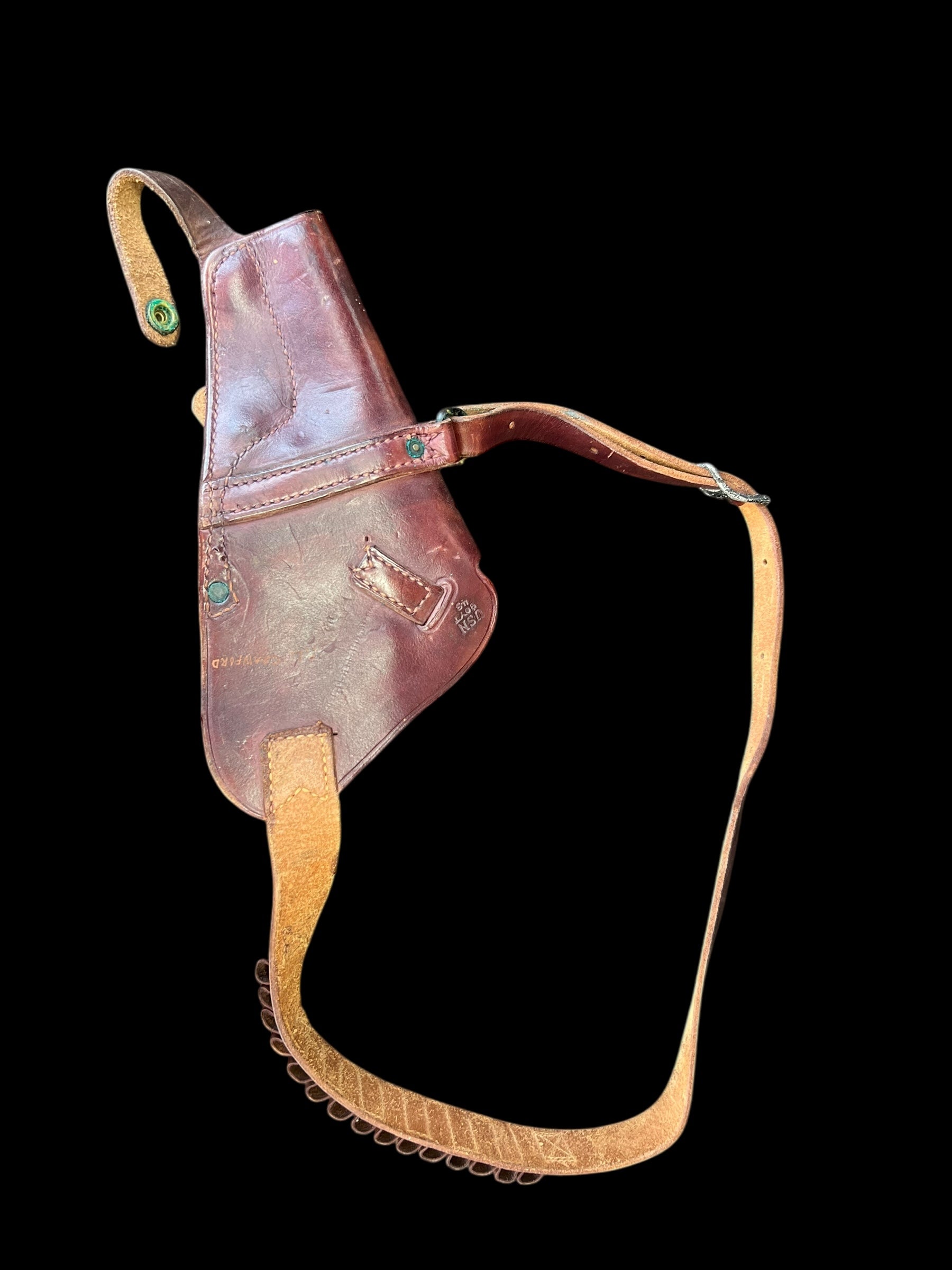 Named WWII and Korean War USMC Aviator Revolver Holster