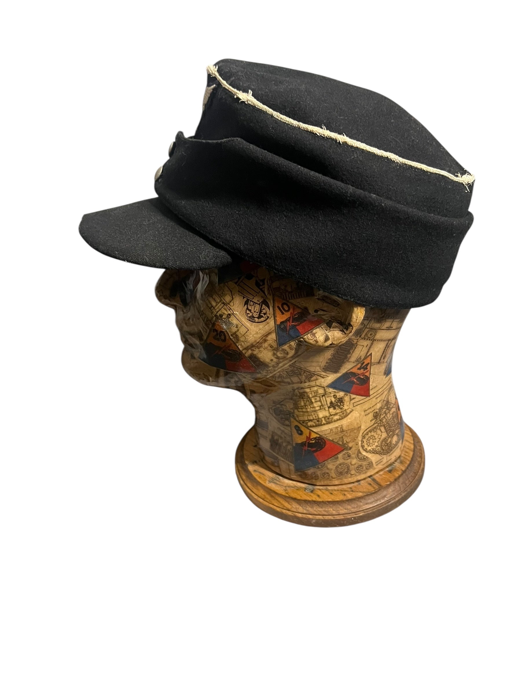 WWII Herman Goering Division Panzer Officers M43 Cap